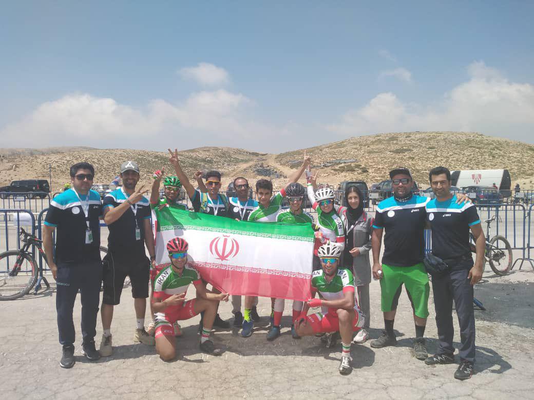 مدال برنز ایران در مسابقات دوچرخه&zwnj;سواری قهرمانی آسیا