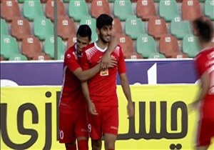 گل سوم پرسپولیس به نیروی زمینی + فیلم