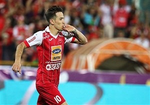 گل اول پرسپولیس به نیروی زمینی + فیلم