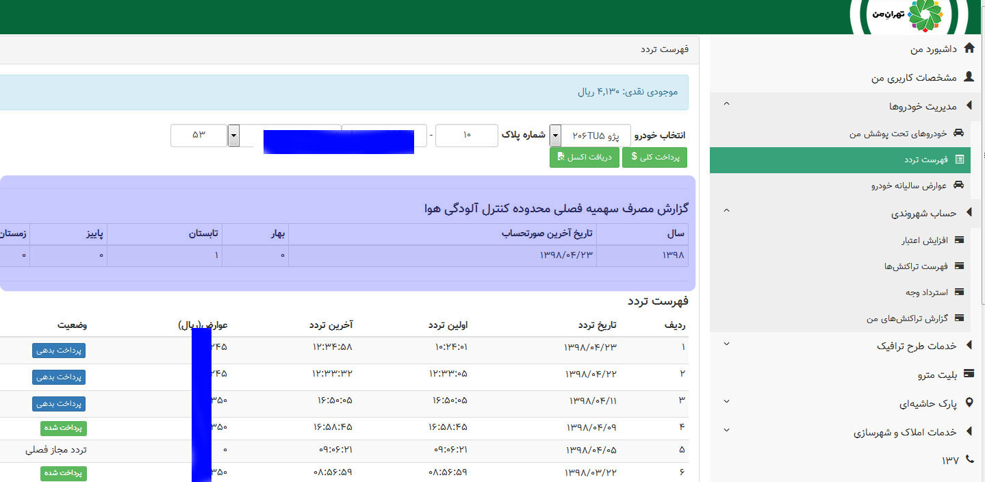 چگونه وارد محدوده کاهش آلودگی یا زوج یا فرد سابق شویم؟