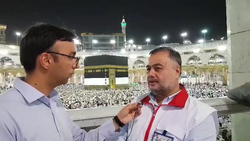 طنین انداز شدن دعای کمیل زائران ایرانی در مکه مکرمه + فیلم