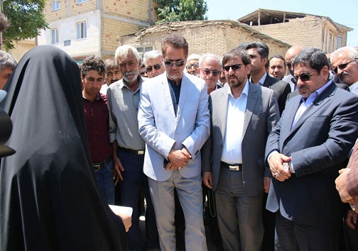 از رانش زمین تا دغدغه در زمینه نگهداری تغذیه دام ها و محصولات کشاورزی  و مسکن در روستای حسین آباد کالپوش