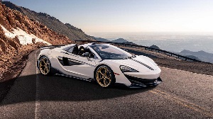 نمایش مجموعه زیبا از خودروی سوپر اسپرت 600LT Spider مک&zwnj;لارن در آمریکا +تصاویر