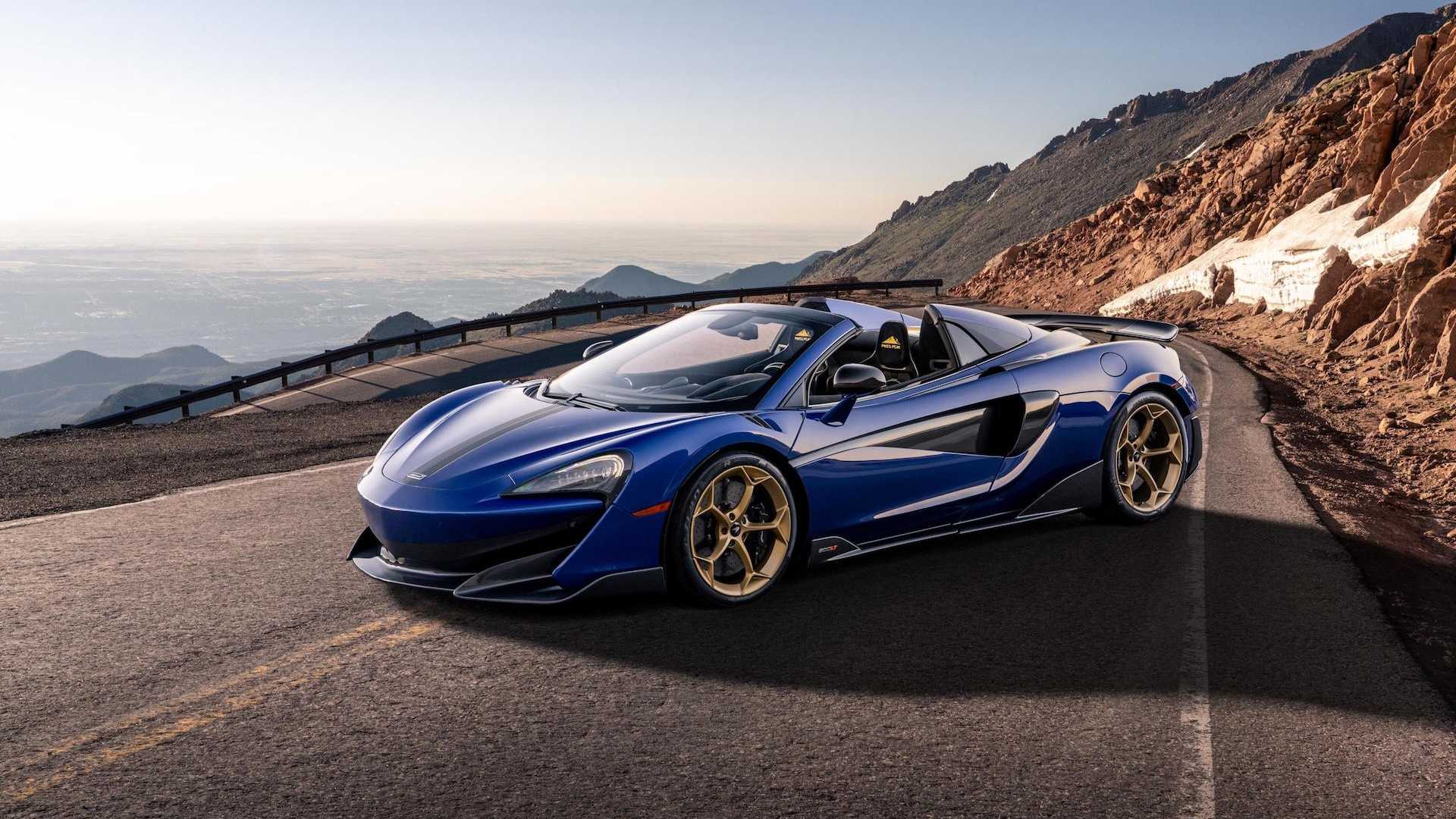 نمایش مجموعه زیبا از خودروی سوپر اسپرت 600LT Spider مک&zwnj;لارن در آمریکا +تصاویر