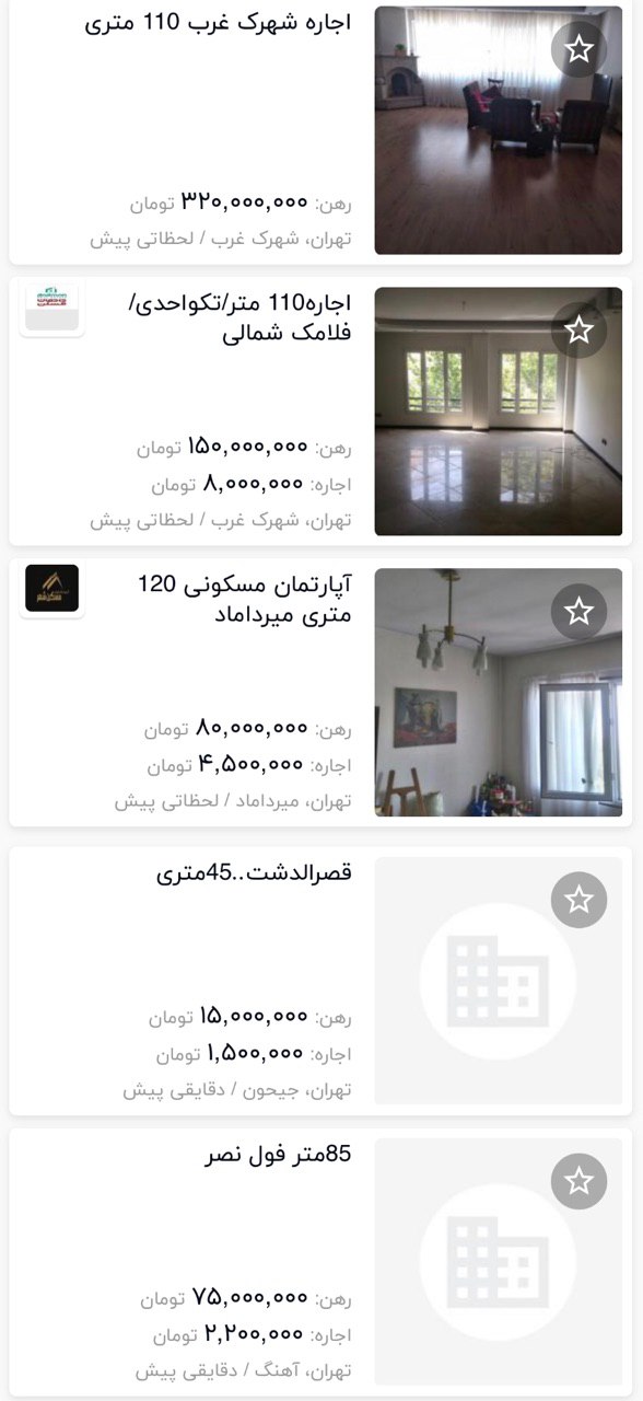 بازگشت قیمت&zwnj;ها به سایت&zwnj;های آگهی مسکن و خودرو قانونی است؟