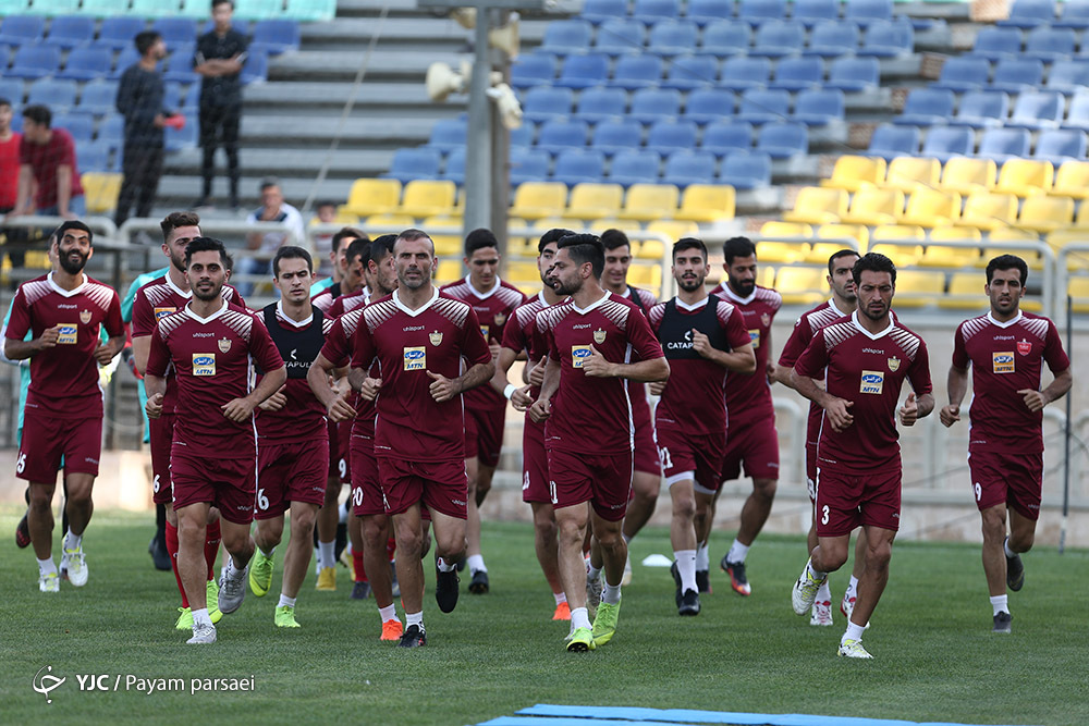 شماره پیراهن بازیکنان تیم فوتبال پرسپولیس