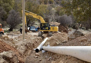 آغاز عملیات اجرایی گازرسانی به لاریجان