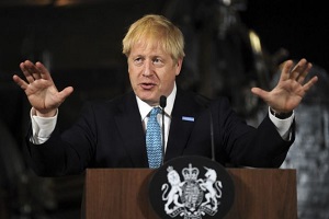 جانسون بزرگترین کمپین تبلیغاتی از زمان جنگ جهانی دوم را راه‌اندازی می‌کند