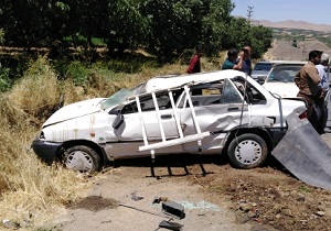 پنج مصدوم در  حادثه رانندگی