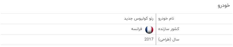 بررسی فنی رنو کولیوس ۲۰۱۸ + مشخصات