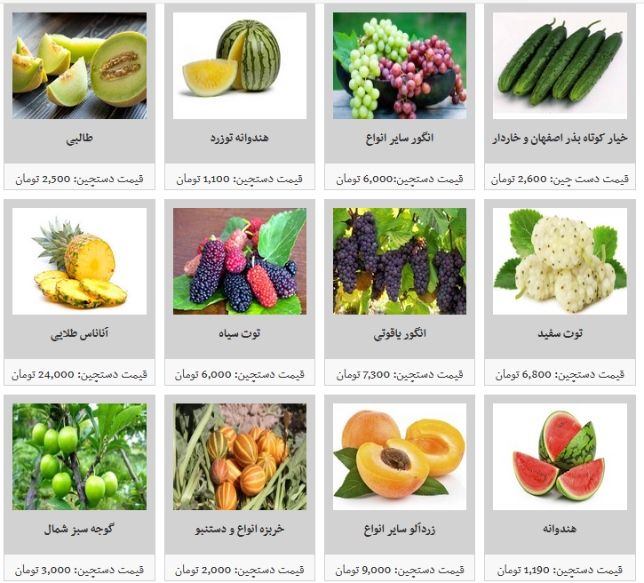 قیمت میوه دستچین در میادین تره&zwnj;بار/ زردآلو کیلویی ۹ هزار تومان
