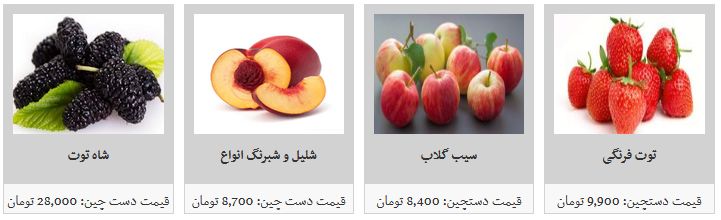 قیمت میوه دستچین در میادین تره&zwnj;بار/ زردآلو کیلویی ۹ هزار تومان