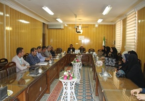 تجلیل از هنرمند در ماهشهر از سوی فرهنگ اشاد اسلامی
