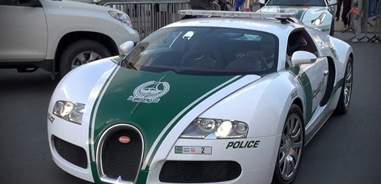 ۱۰ خودروی پلیس محبوب در جهان + تصاویر
