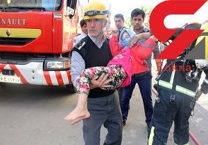 نجات ۳ نفر با تلاش آتش نشانان همدانی