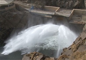 رها سازی بیش از ۷۰۰ میلیون متر مکعب آب به دریاچه ارومیه