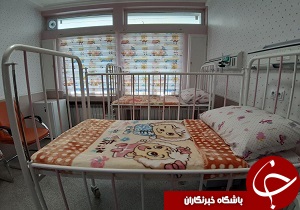 افتتاح بخش اطفال بیمارستان دهخدای قزوین