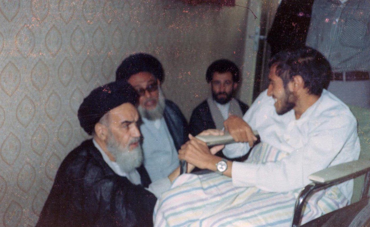 نشان ماندگار امام (ره) به این جانباز چه بود + عکس