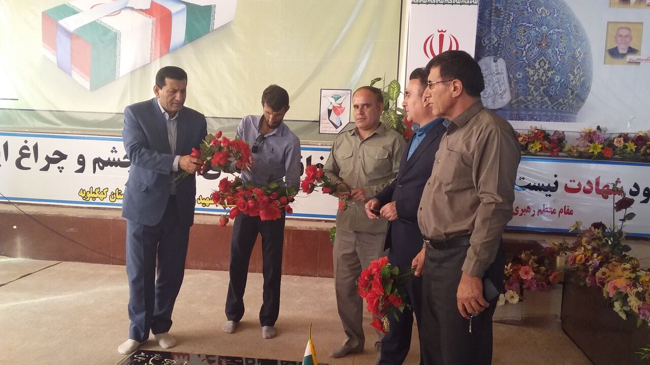ساماندهی گلزار شهدای دهدشت