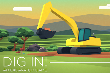 ورود به یک دنیای شبیه سازی شده در بازی موبایل Dig In: An Excavator Game +تصاویر
