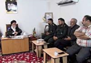 دیدار بسیج اصناف با نماینده ولی فقیه در استان