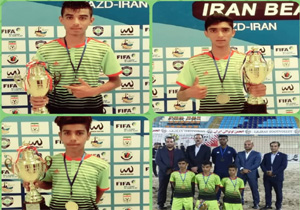 نایب قهرمانی تیم فوتوالی هرمزگان