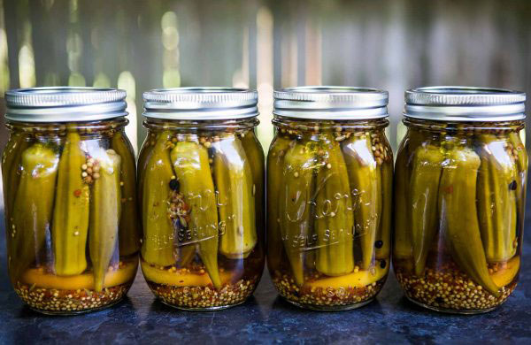 ترشی بامیه به سبک خانگی + دستور تهیه