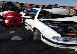 ۶ مصدوم در حادثه رانندگی در قزوین