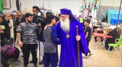 رنگ عشقی که در محرم به تمام نقاط مشهد زده می‌شود + فیلم