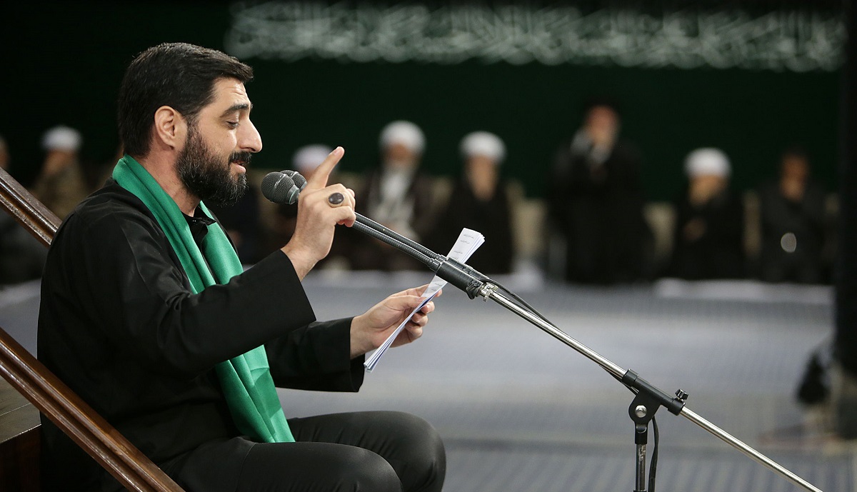 مداحی شنیدنی از سیدمجید بنی فاطمه که اشک رهبرانقلاب را درآورد +فیلم