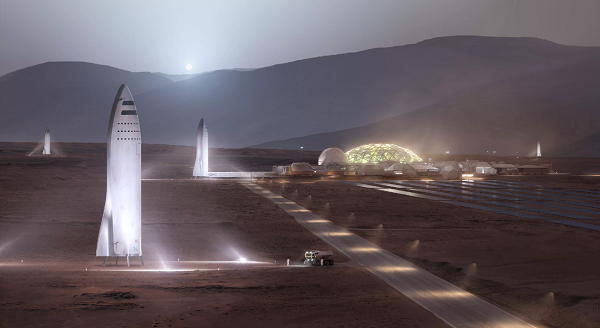 ابهام در محل دقیق فرود فضاپیمای SpaceX روی مریخ