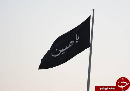 سیاه پوش کردن چهره ی شهر و تکایا در آبادان+تصاویر