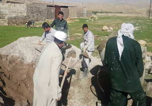 فعالیت گروه جهادی تبلیغی در مناطق محروم