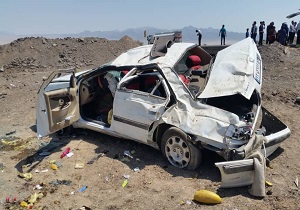 شش مصدوم بر اثر واژگونی پژو پارس