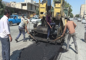 آسفالت ۸۰ درصد معابر بجنورد