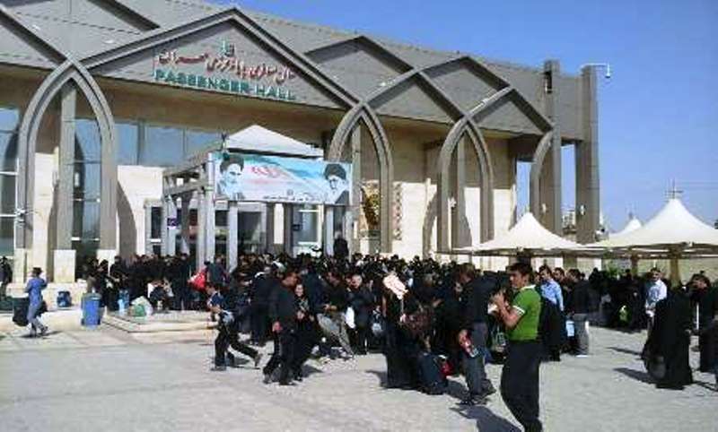 تردد۲۰ هزار نفر از مرز مهران به عتبات عالیات