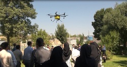 استفاده از پهپاد&zwnj;ها برای استفاده در مزارع و باغات کردستان