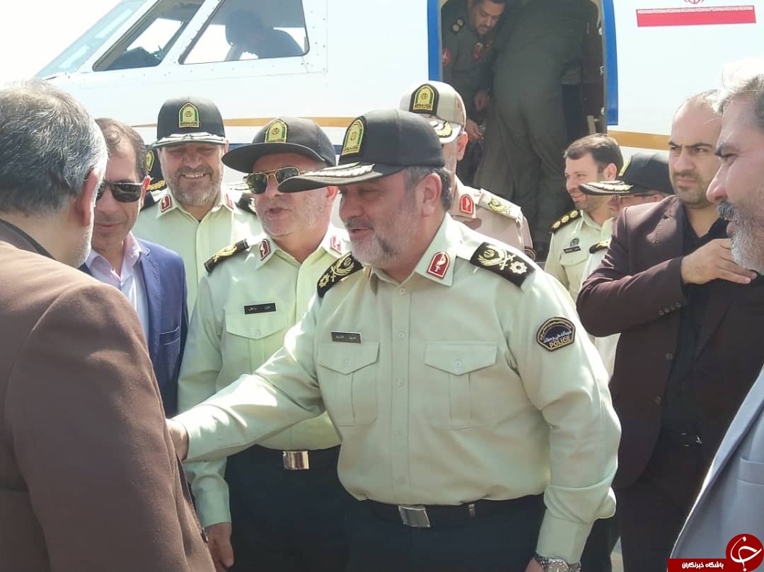 ورود فرمانده نیروی انتظامی کشور به بوشهر