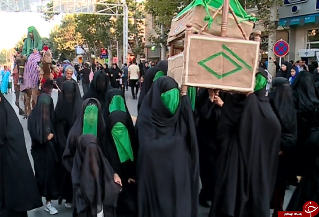حرکت نمادین کاروان کربلا در شهر&zwnj;های استان مرکزی