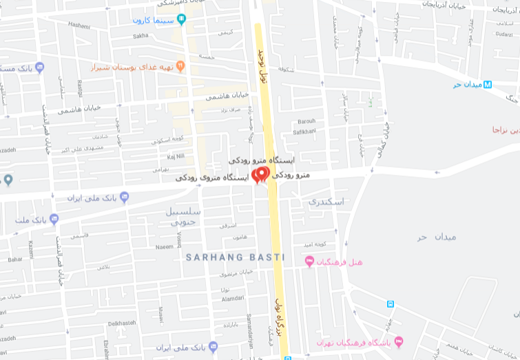 جزئیات ۲ ایستگاه مترو رودکی و مهدیه