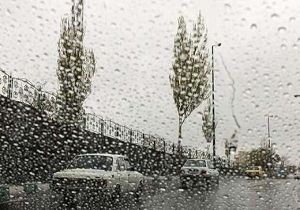 بارندگی و وزش باد شدید در ارتفاعات استان سمنان