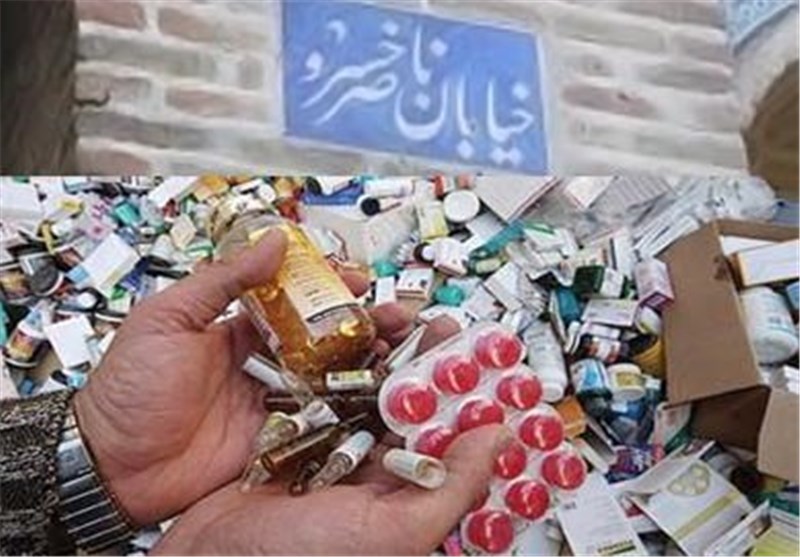 فروش داروهای بی کیفیت بنگلادشی به اسم برند در ناصر خسرو