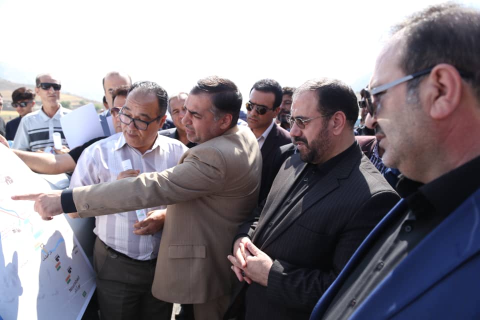بازدید معاون امور مجلس رئیس جمهور از طرح بزرگراهی
