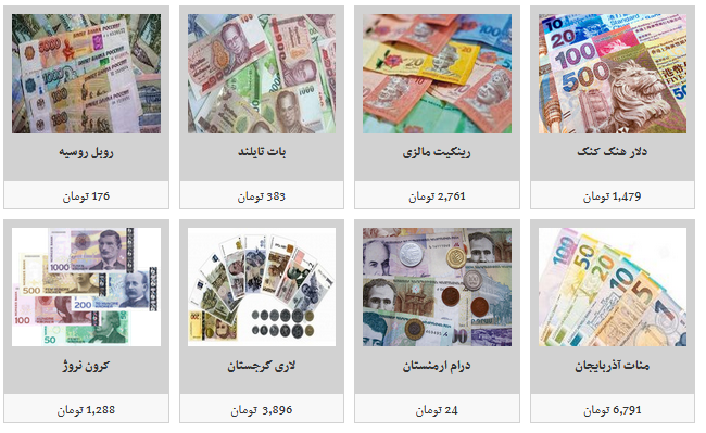 جزئیات نرخ ارز در 98/6/14/ دلار
