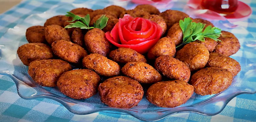کوفته بلغور سیب زمنی مخصوص شام