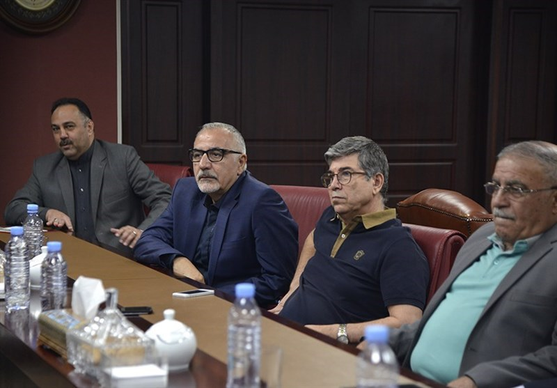 دیدار پیشکسوتان استقلال و وزیر ورزش و جوانان + تصاویر