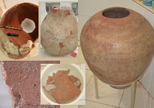 انجام طراحی بر روی ۲ هزار قطعه سفال