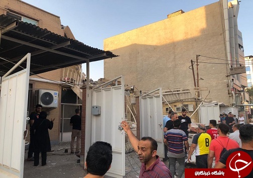 انفجار گاز یک مجتمع مسکونی در اهواز را ویران کرد+تصاویر
