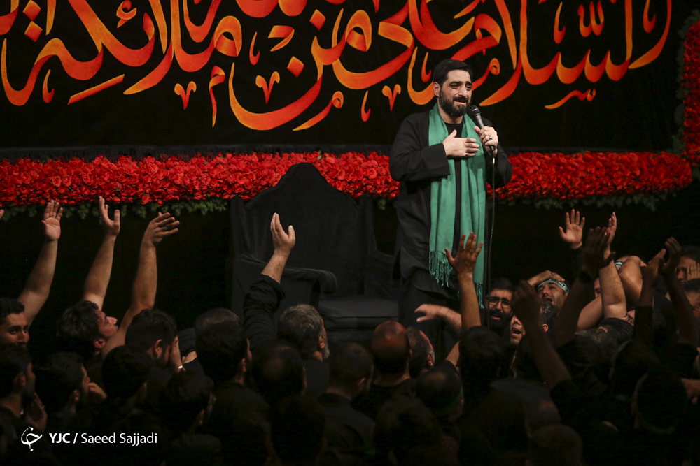 حسینیه ریحانه الحسین (ع)، میعادگاه کربلایی‌های غرب تهران/ عزاداران برای مظلومیت حضرت قاسم (ع) گریستند+صوت