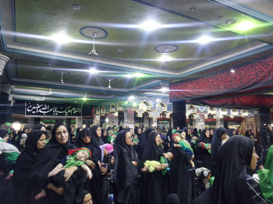 نوای لبیک یا حسین شیرخوارگان در سراسر کشور طنین انداز شد